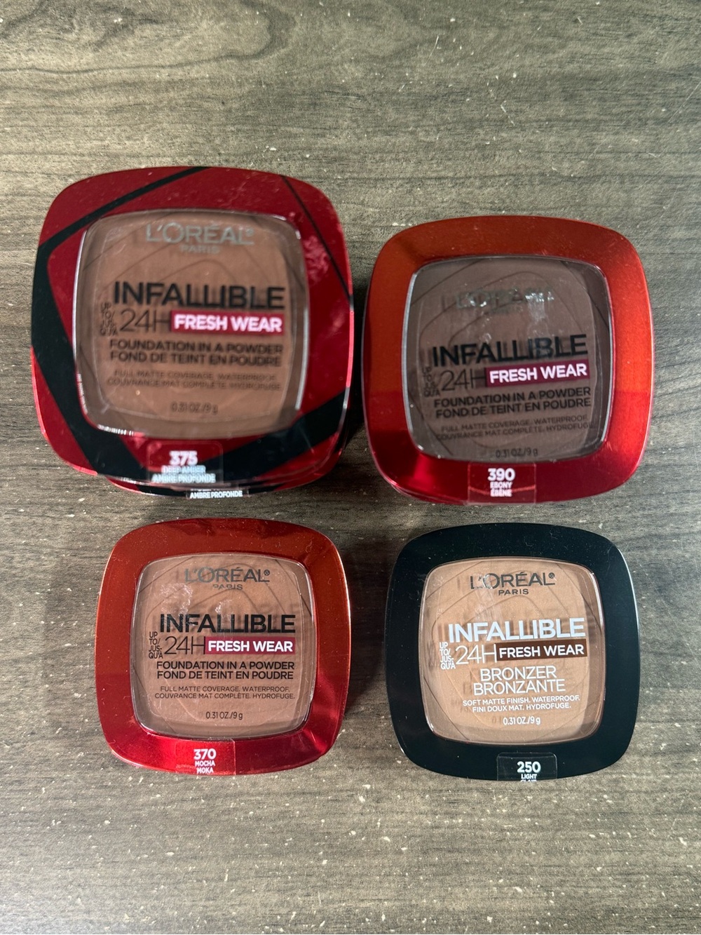 (9) L’Oreal Paris Infallible 24HR Fresh Wear Lot